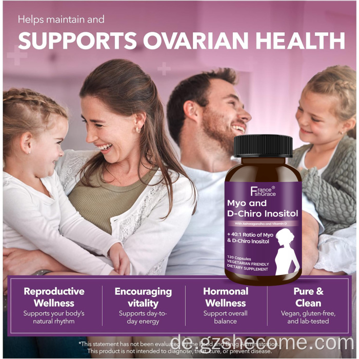 Myo D-Chiro Inositol unterstützt die Menstruationsgesundheit von Frauen